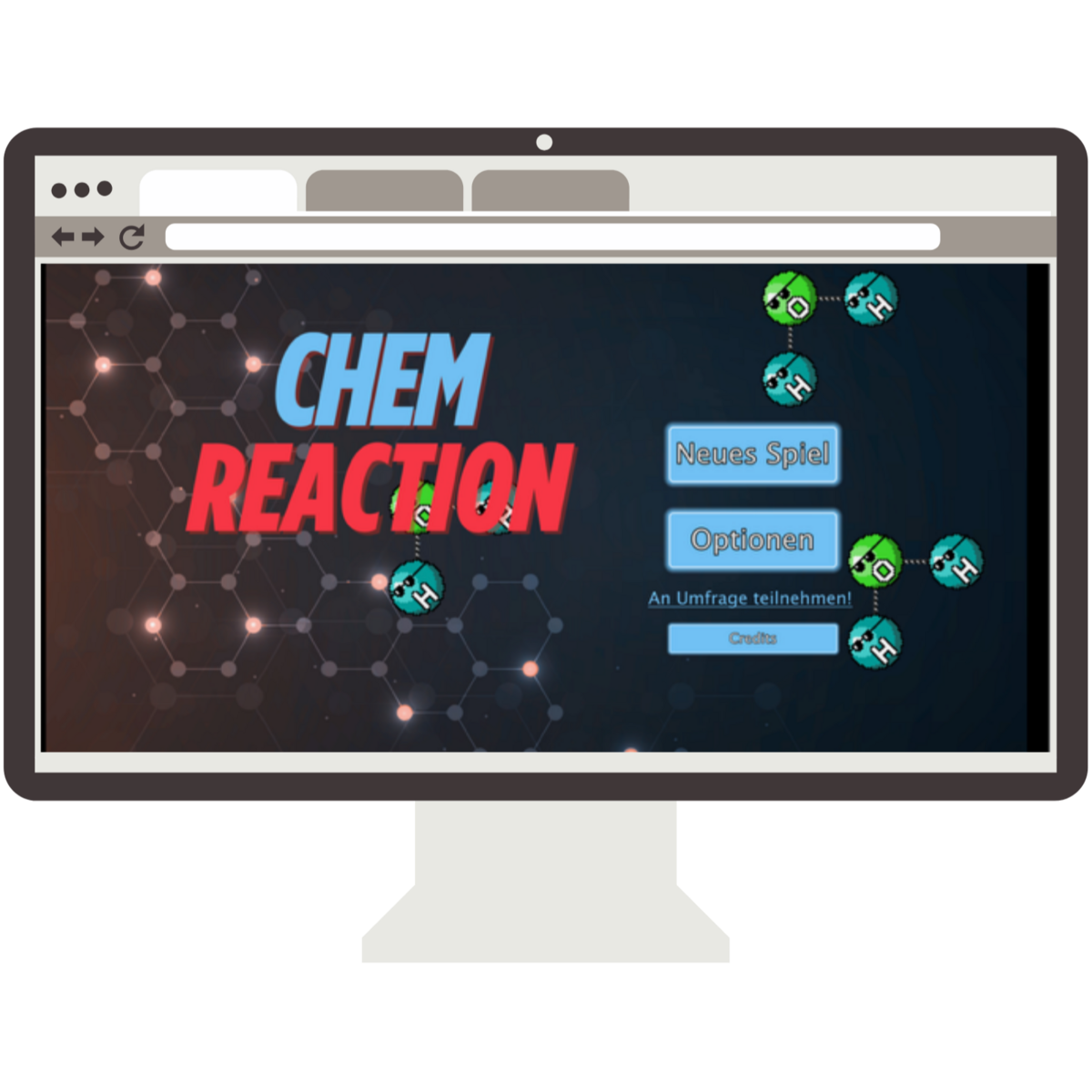 Digitales Lernspiel "ChemReac"